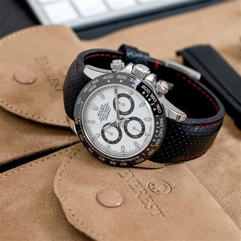 how to adjust rolex daytona leather strap|rolex daytona strap replacement.